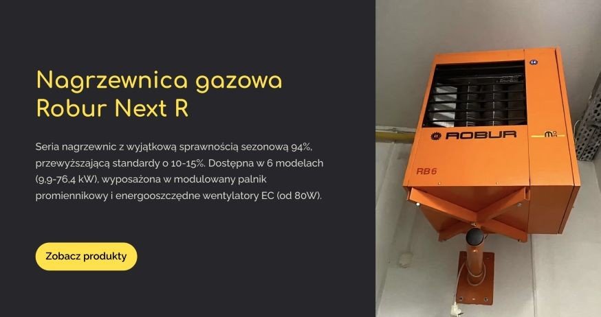 Nagrzewnica gazowa ROBUR